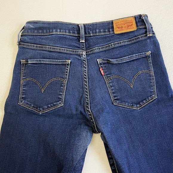 Vtg Levis Jeans Womens 29 Rare Upside Down Tag 311 Shaping Skinny Blue Denim - Picture 8 of 9